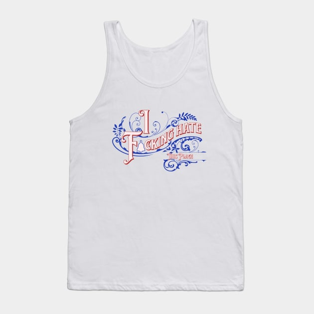 alec bohm i hate this place Tank Top by Gemini DayDreamer